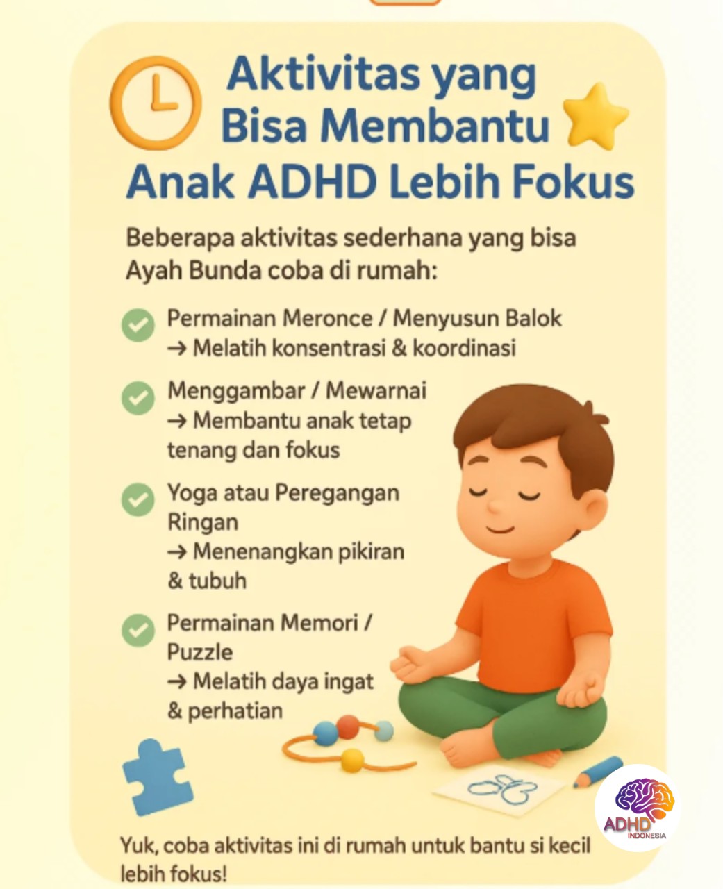 Pendekatan Edukatif yang Tepat untuk Anak ADHD di Kabupaten Donggala